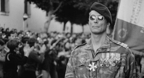 Jean Martin as Col. Mathieu, The Battle of Algiers. 1967