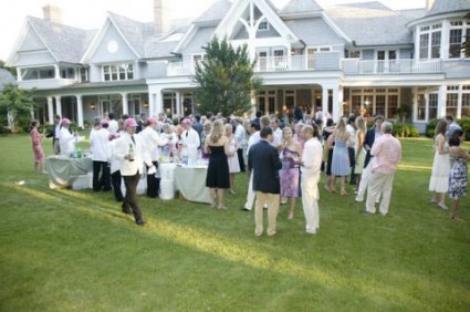 Summer party, Southampton, Robin Pickett's mansion 2013