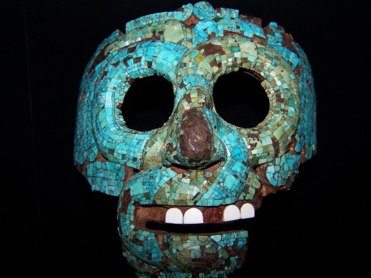 Aztec mask, Central America