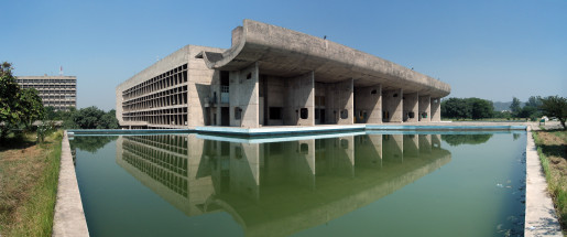 Palace of Assembly, Chandigarh. Le Corbusier architect