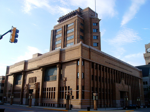 Woodbury County Courthouse, Sioux City IA. George Elmslie architect, 1918