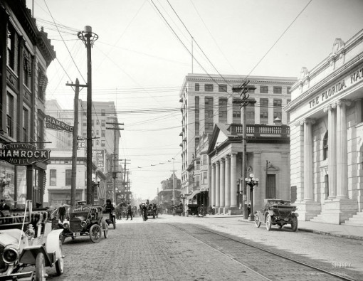 Forsyth Street, Jacksonville Florida, 1910