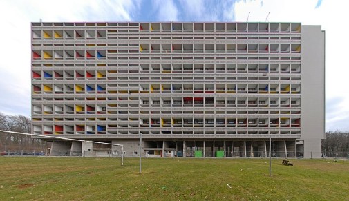 Unite d' Habitation. Le Corbusier architect, 1952