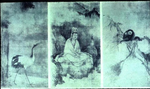 Muqi Fachang,, 1200s Song Dynasty