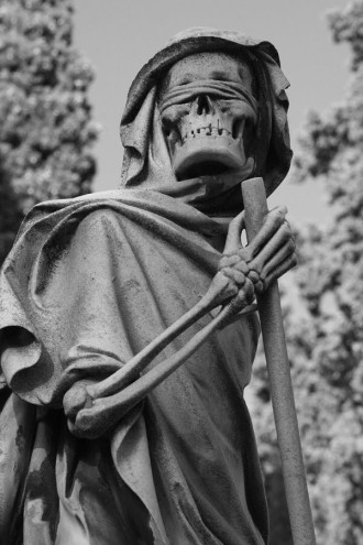 Statue, English Cemetary, Florence Italy. (Ed Snyder photo)