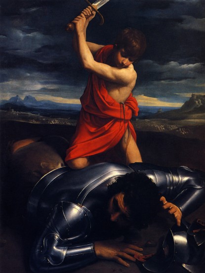Guido Reni, 1610 (David and Goliath)