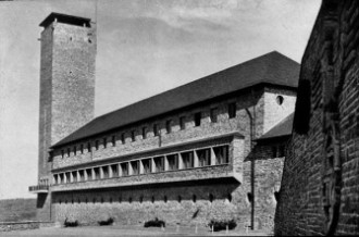 Ordensburg Vogelsang. SS training center, built 1930's.