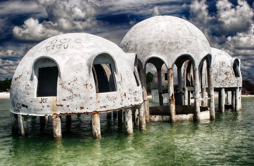 Abandoned Southwest Florida resort. Mila Bridger photography.
