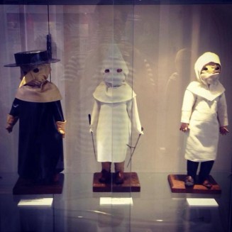 Plague dolls, circa 1895. Hong Kong Museum of Medical Science.