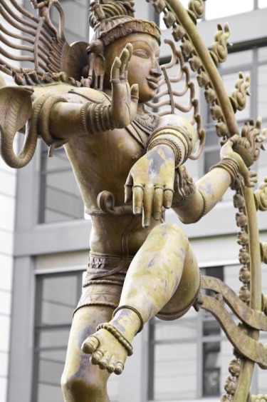 Statue of Shiva, outside CERN, Geneva.