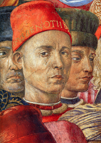 Benozzo Gozzoli, 'Journey of the Magi' detail 1459
