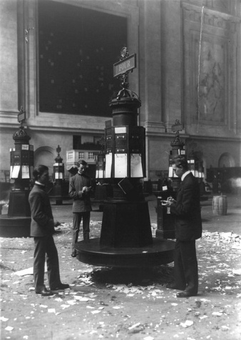 N.Y. stock exchange, 1908.