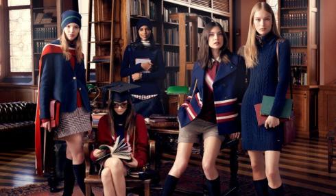 Tommy Hilfiger ad. Fall 2013. (Craig McDean , photography).
