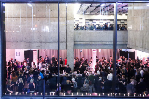 Opening cocktail reception; Whitney Biennial, 2014