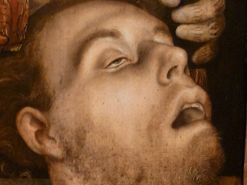 Hans Cranach, early 1500s. St Boniface, detail.