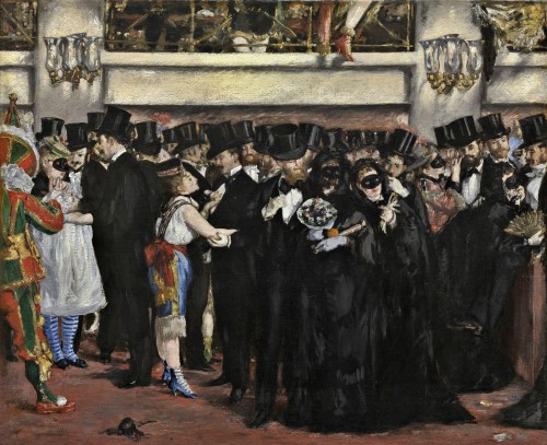 Edouard Manet, Masked Ball at the Opera, 1873.