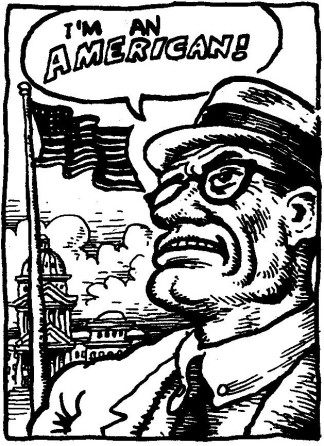 R. Crumb illustration.