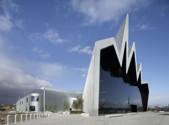 Riverside Museum, Glasgow. Zahia Hadid, architect.