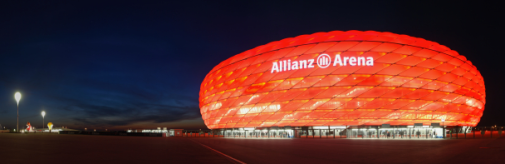 Allianz Arena, Munich. De Meuron and Herzog architects. 2005.