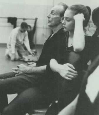 Balanchine and Farrell. 1960s.