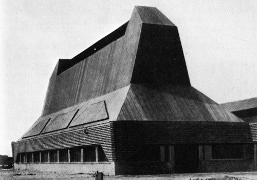 Eric Mendelsohn, architect. Hat Factory, Luckenwald. 1921