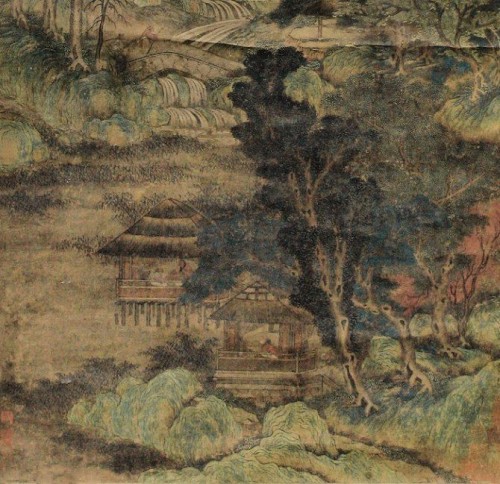 Li Sixun (Li Ssu-hsün ) Northern Tang Dynasty.  651-716.