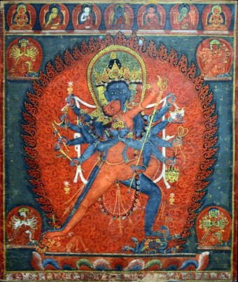 Chakrasamvara and Vajravarahi,  Nepal 1575-1600