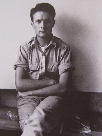 Kenneth Noland, at Black Mountain College.