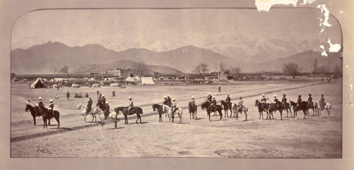 John Burke, photography. (Sherpur, 1879).