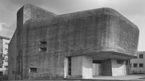 Church of St. Bernadette. Nevers, France. (Parent and Virilo, architects). 1963.