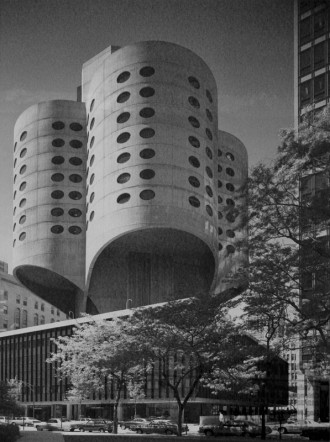 Prentice Women's Hospital, Chicago. Bertand Goldberg, architect.