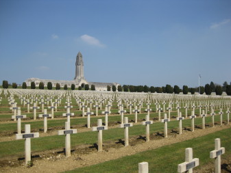 Douaumont Ossuary, and Cemetary. Verdun.
