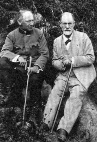 Ferenczi and Freud, 1918.
