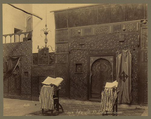 Interior of Saint Barbara, coptic church, old Cairo.
