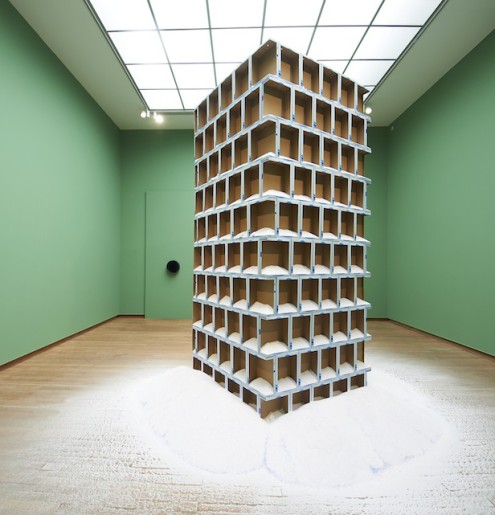 Navid Nuur (installation at Bonnefanten, Museum Maastricht, 2013)
