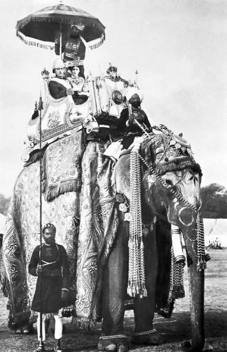 Lord and Lady Curzon. Delhi. 1902.