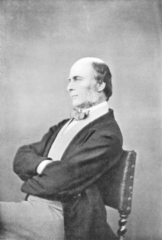 Francis Galton (age 50).