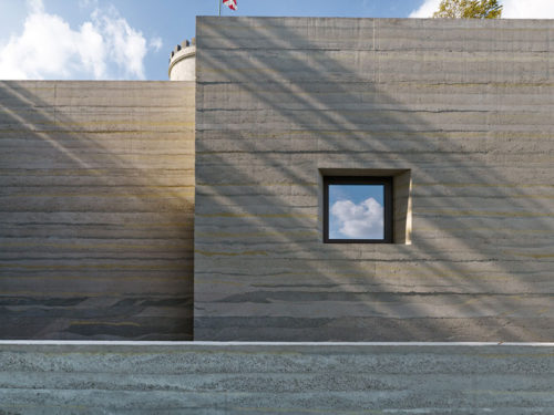 Visitor Center, Sparrenburg Castle. (Max Dudler, architect.)