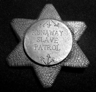 Badge, Slave Patrol. Souther U.S., early 1800s.