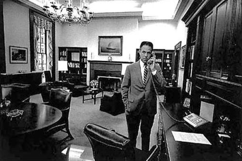 Chief of Staff H.R. Haldeman, 1970.