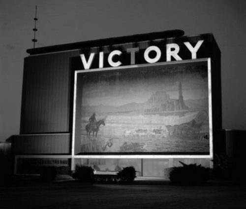 Photographer unknown. Victory Drive-In, southern Califoprnia.